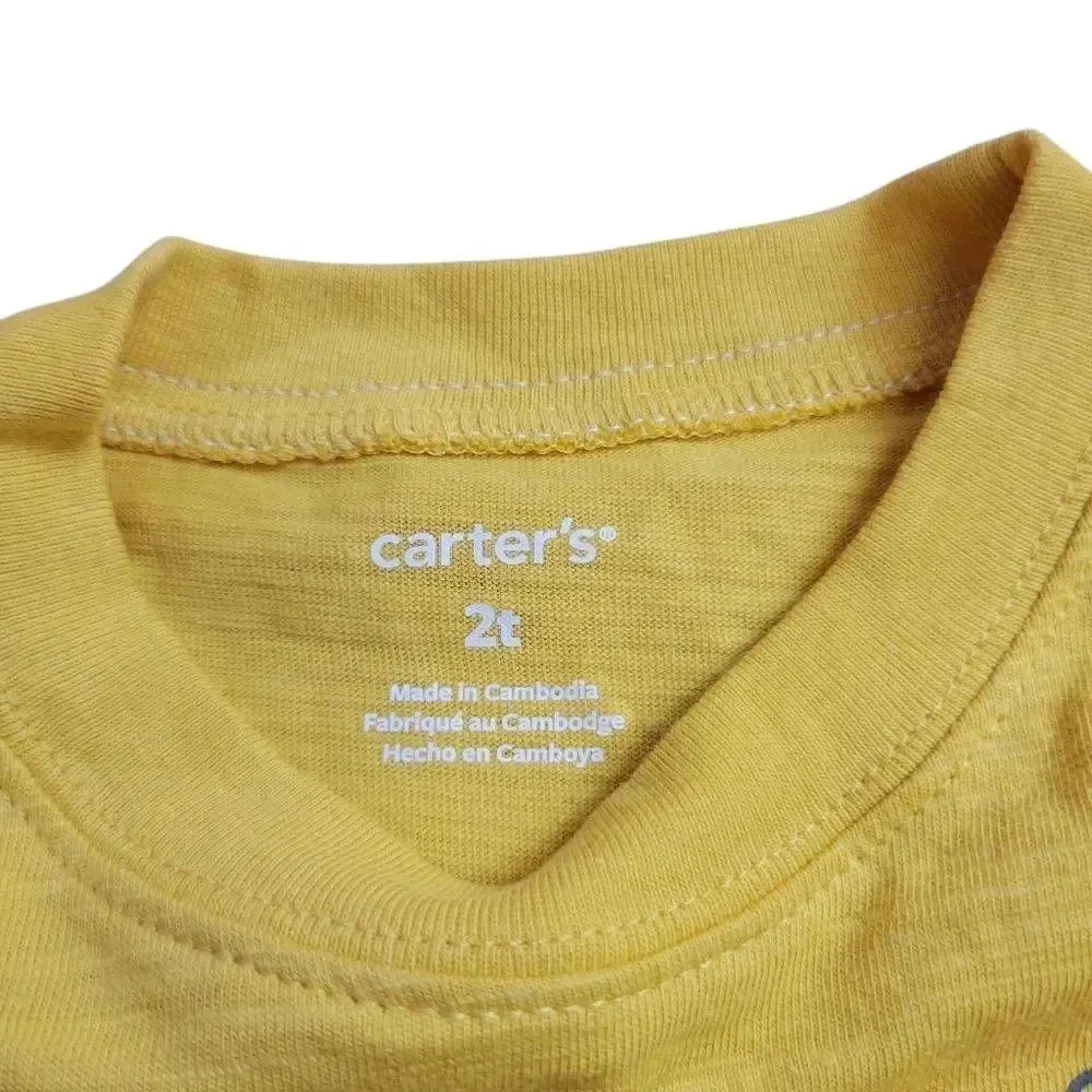 Carter's backhoe shirt 2T
